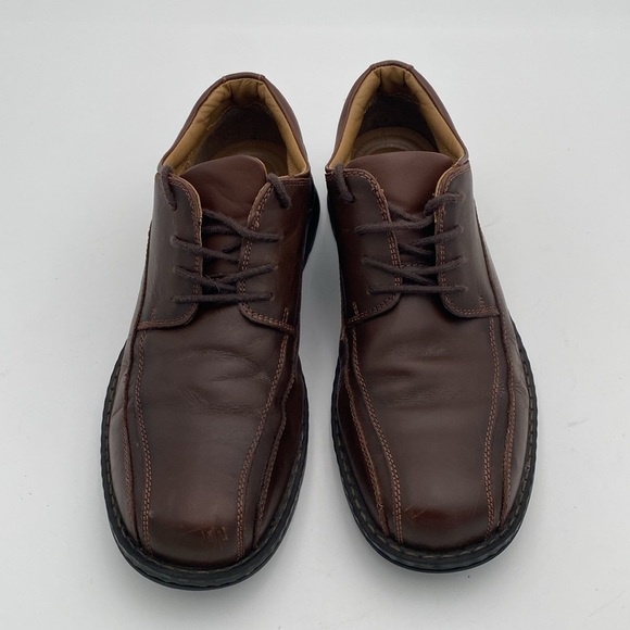 Dockers Men's Brown Leather pro style Shoes Oxford men 10M office casual comfort - Picture 3 of 13